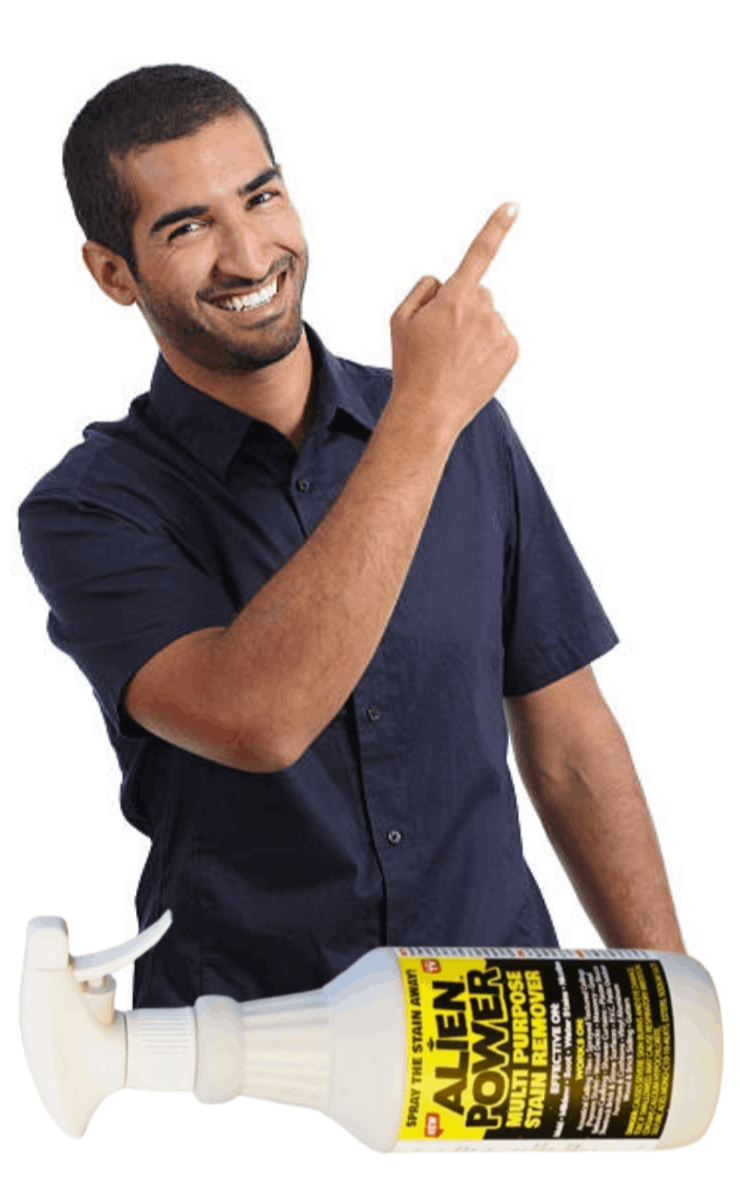 how to use Alien Power Stain Remover